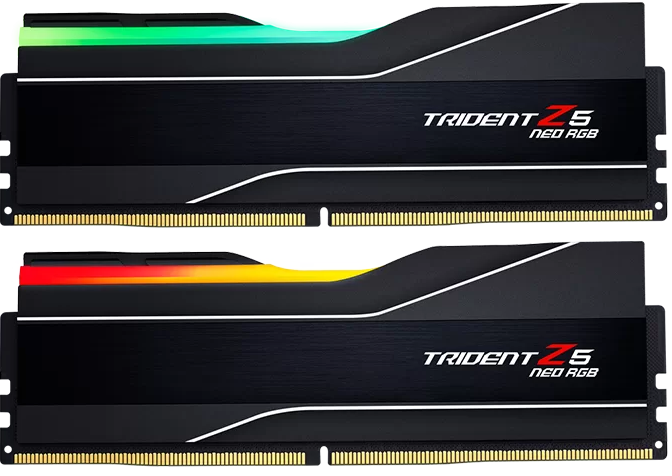 32Gb DDR5 6000MHz G.Skill Trident Z5 Neo RGB (F5-6000J3038F16GX2-TZ5NR) (2x16Gb KIT)
