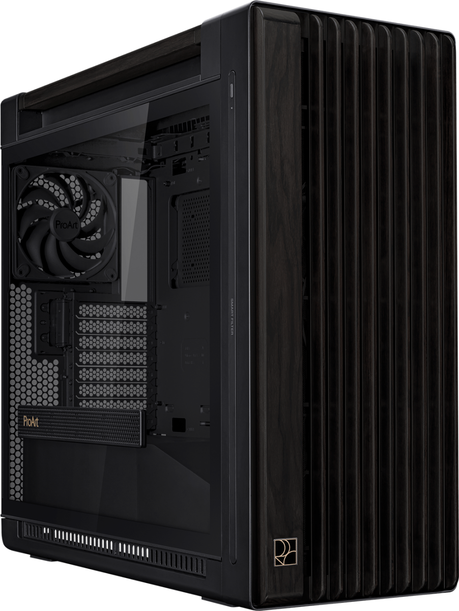 ASUS ProArt PA602 Wood Edition Tempered Glass Panel Black
