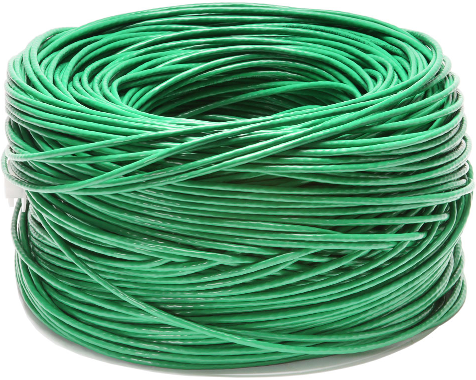 Cabeus UTP-4P-Cat.5e-SOLID-LSZH-GN, 305м