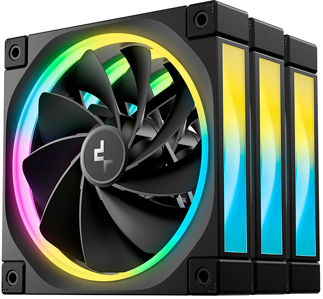 DeepCool FL12R ARGB Black (3 шт.)