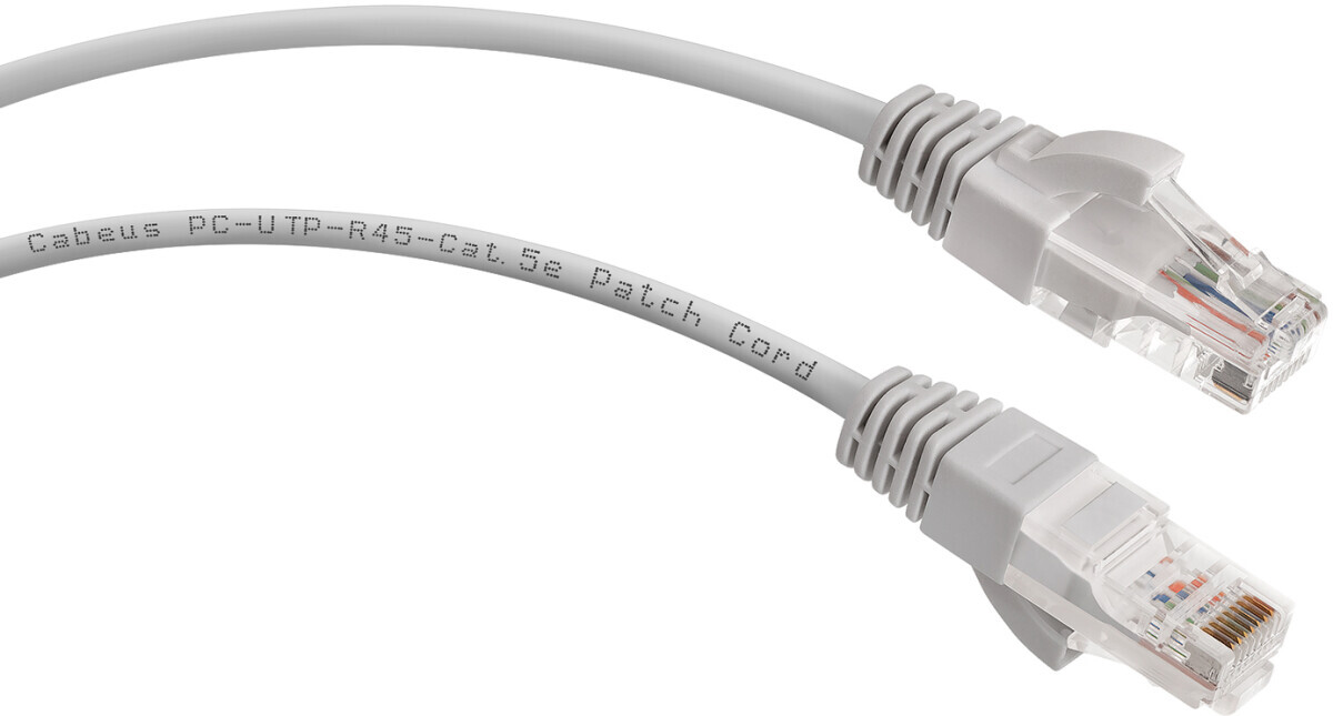 Cabeus PC-UTP-RJ45-Cat.5e-1.5m, 1.5м