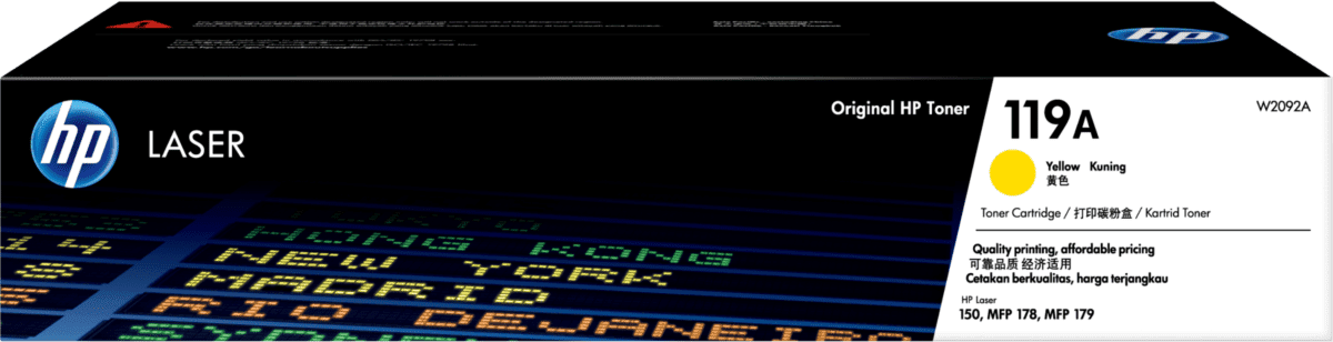 HP W2092A (№119A) Yellow