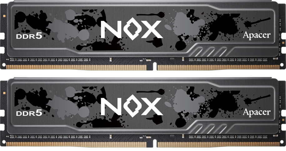 32Gb DDR5 6000MHz Apacer NOX Black (AH5U32G60C622MBAA-2) (2x16Gb KIT)