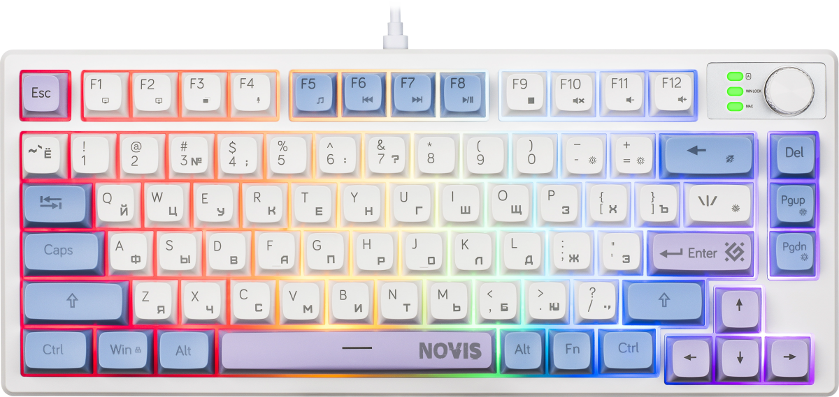 Defender Novis GK-318 White/Blue (45318)