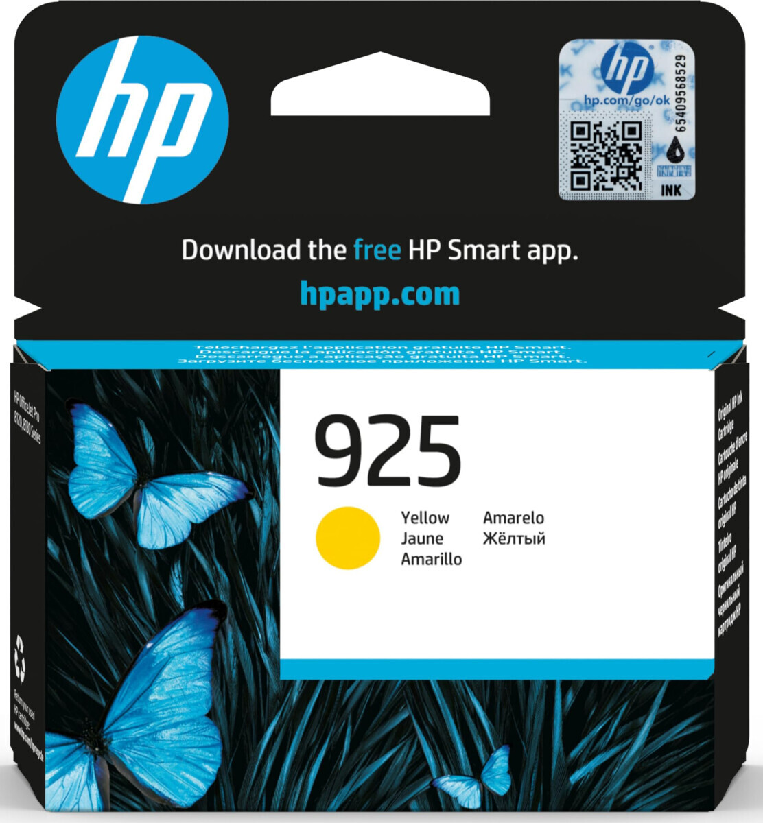 HP 4K0V8PE (№925) Yellow
