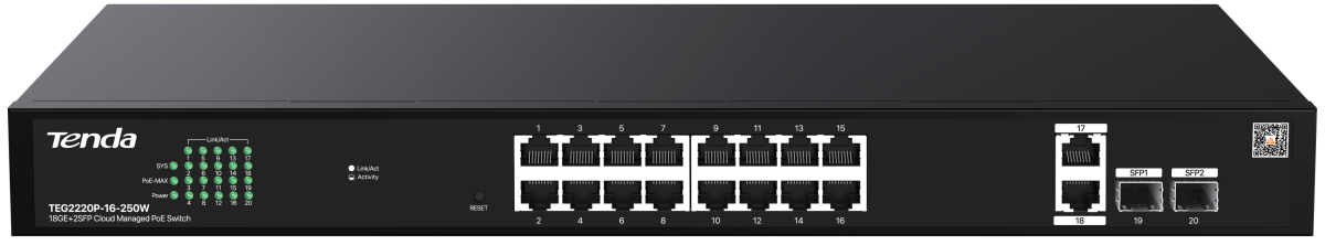 Tenda TEG2220P-16-250W