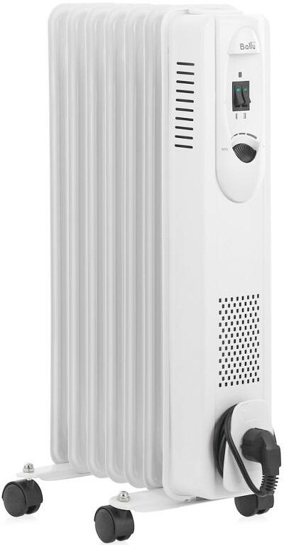 Масляный радиатор Ballu Comfort BOH/CM-07WDN White