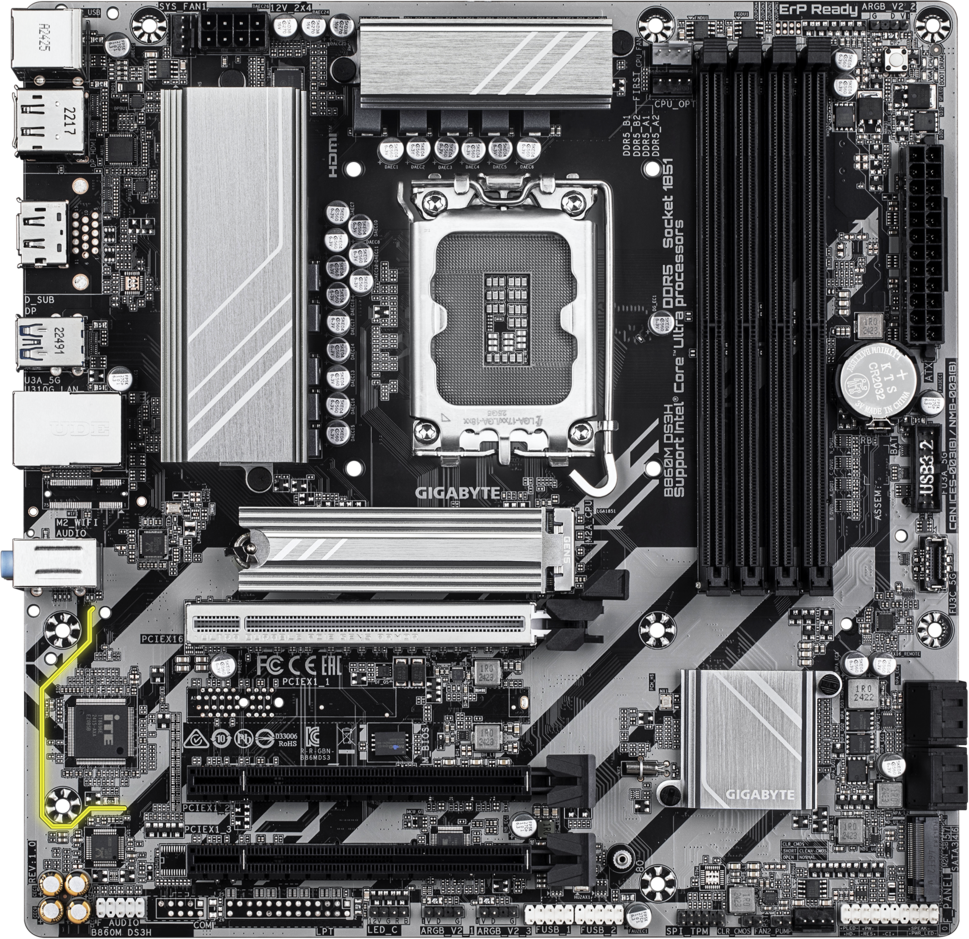 Gigabyte B860M DS3H