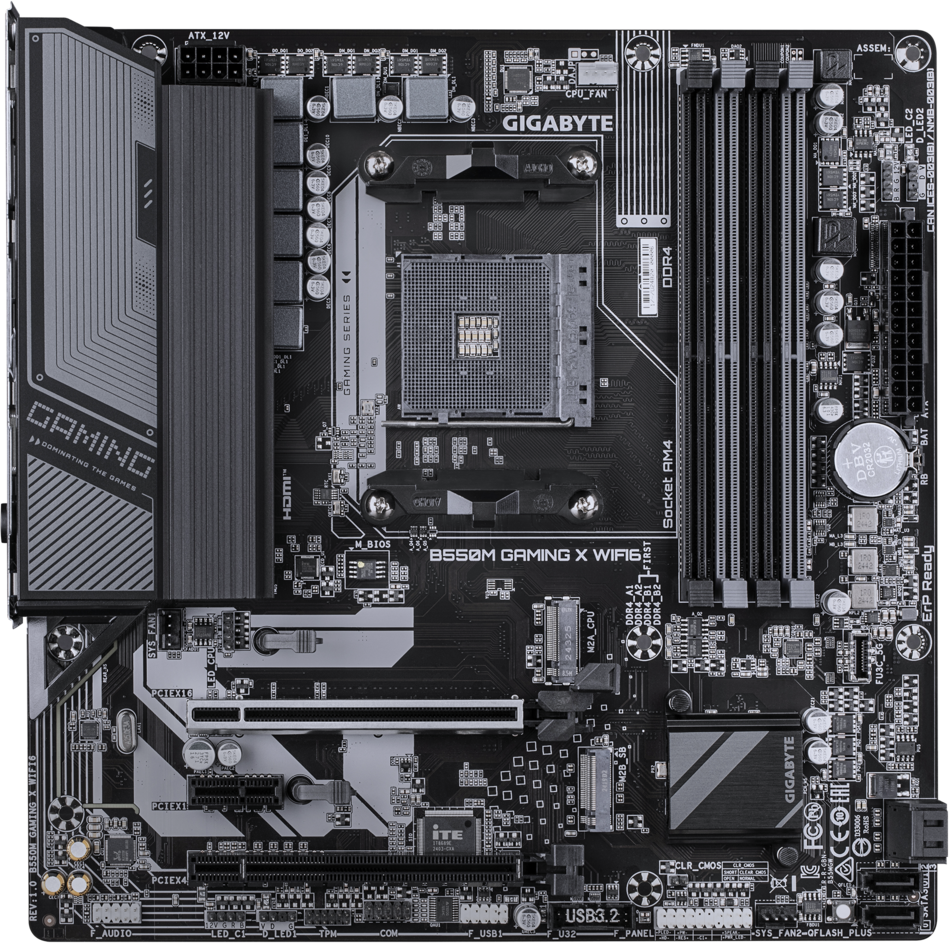 Gigabyte B550M GAMING X WIFI6