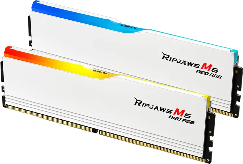 64Gb DDR5 6000MHz G.Skill Ripjaws M5 Neo RGB (F5-6000J3040G32GX2-RM5NRW) (2x32Gb KIT)