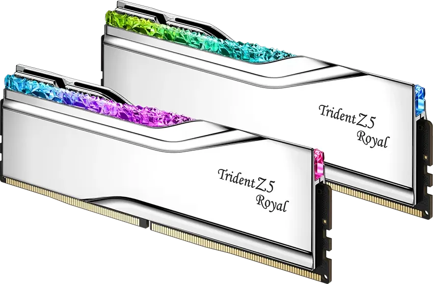 64Gb DDR5 6000MHz G.Skill Trident Z5 Royal RGB (F5-6000J2836G32GX2-TR5S) (2x32Gb KIT)