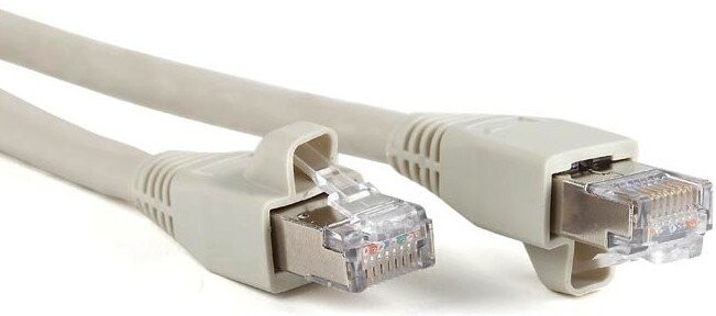 Патч-корд Hyperline PC-LPM-STP-RJ45-RJ45-C6a-5M-LSZH-GY