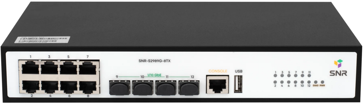 SNR SNR-S2989G-8TX