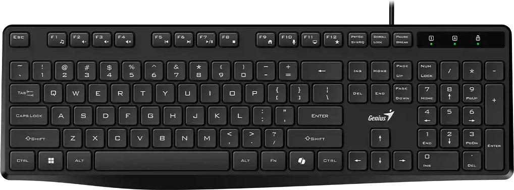 Genius KB-117S Black