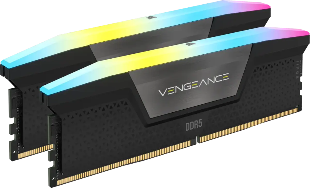 64Gb DDR5 6000MHz Corsair Vengeance RGB (CMH64GX5M2B6000C38) (2x32Gb KIT)