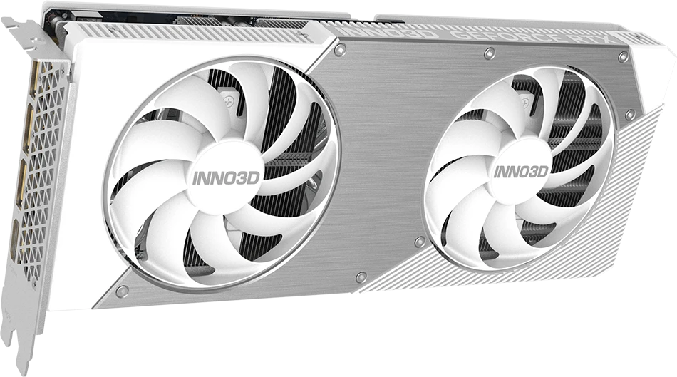 NVIDIA GeForce RTX 5060 Ti INNO3D Twin X2 OC White 16Gb (N506T2-16D7X-191073W)