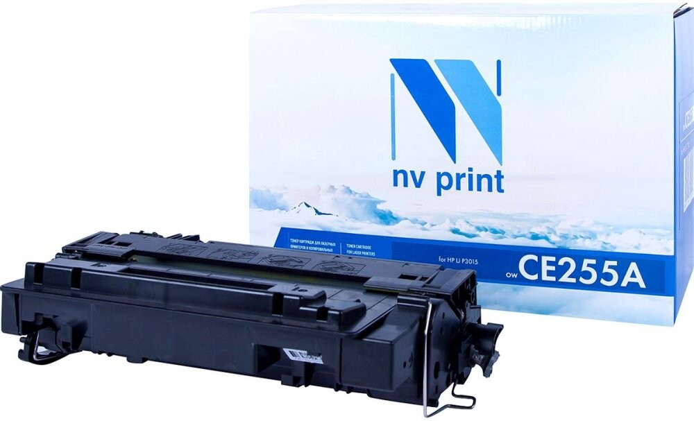 Картридж NV Print CE255A Black
