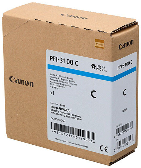 Canon PFI-3100 Cyan