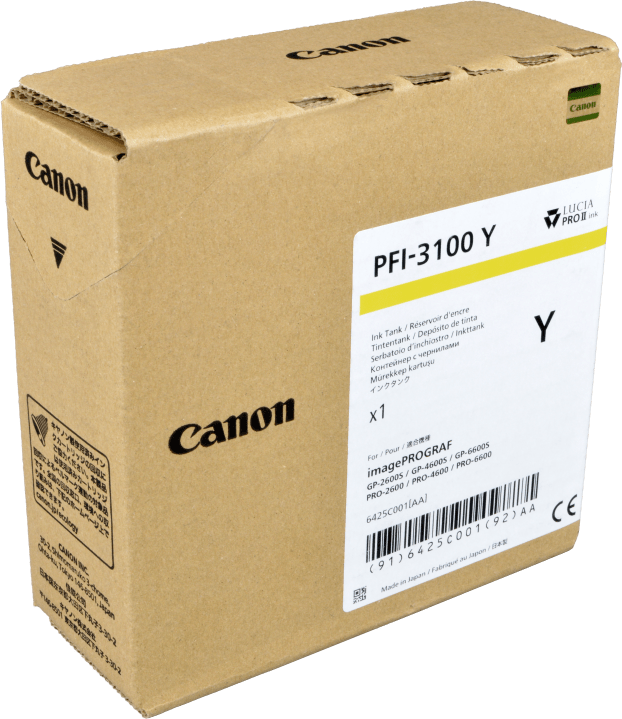 Canon PFI-3100 Yellow