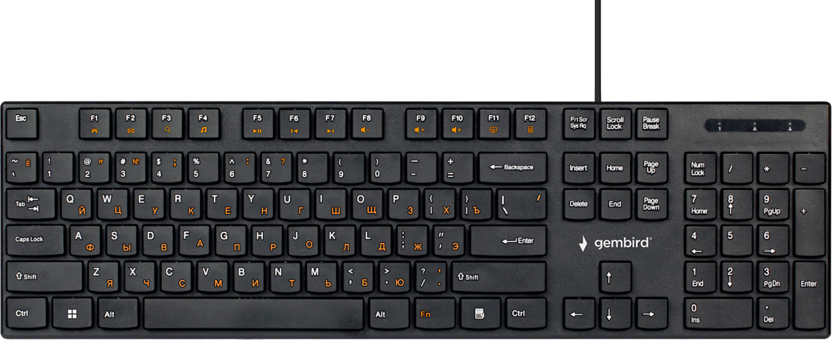 Gembird KB-250 Black
