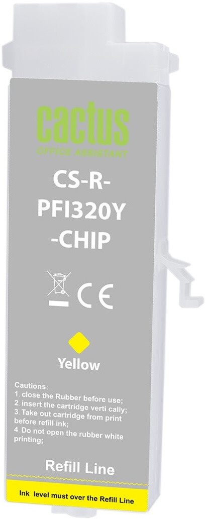 Cactus CS-R-PFI320Y-CHIP Yellow