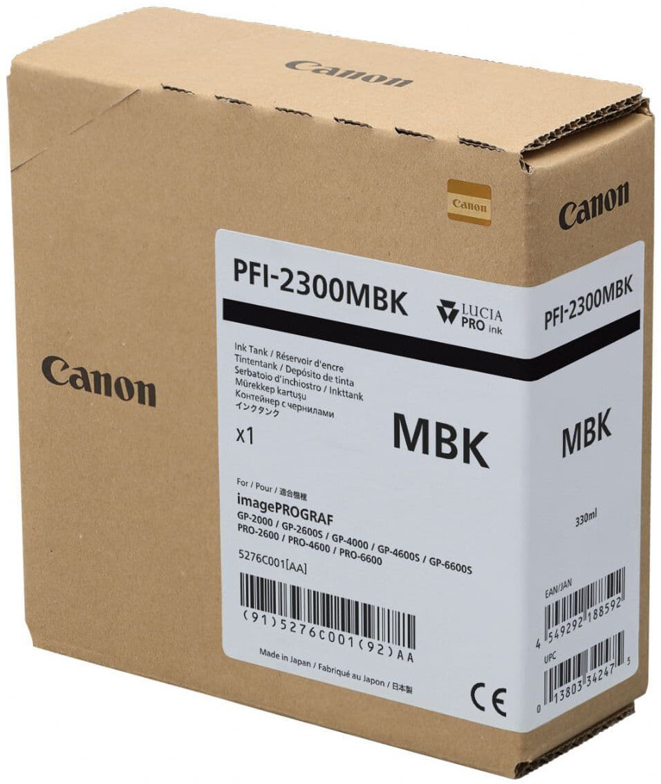 Canon PFI-2300 Matte Black
