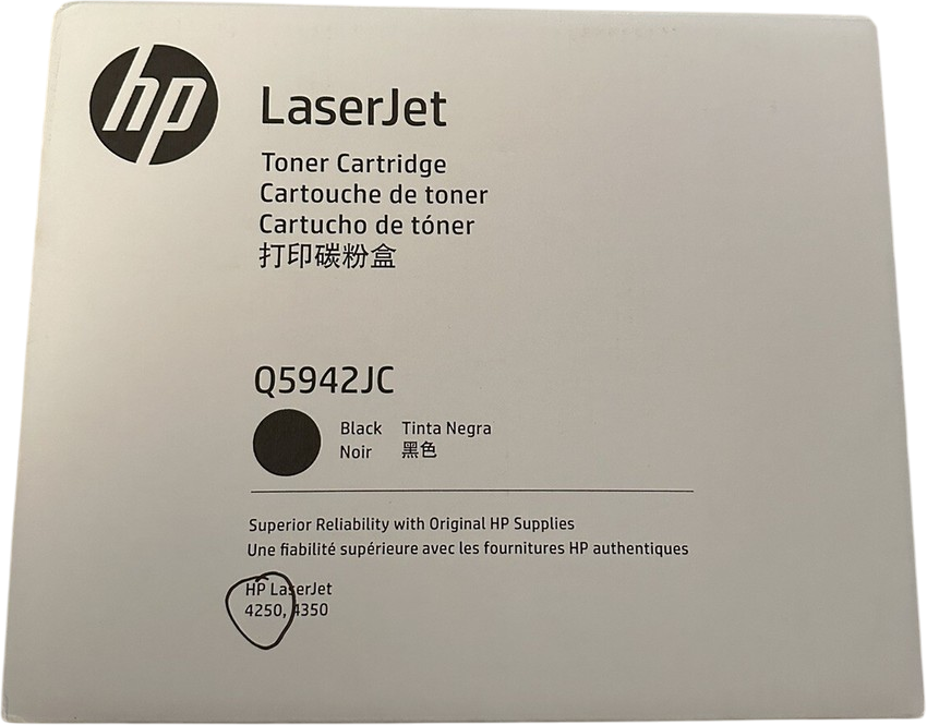 HP Q5942JC (№42J) Black