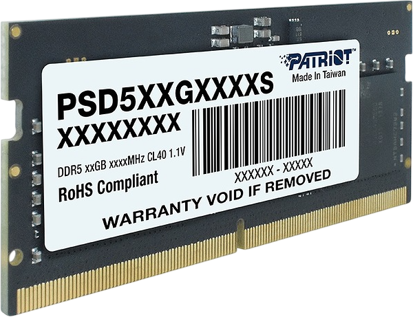 32Gb DDR5 5600MHz Patriot Signature Line SO-DIMM (PSD532G56002S)