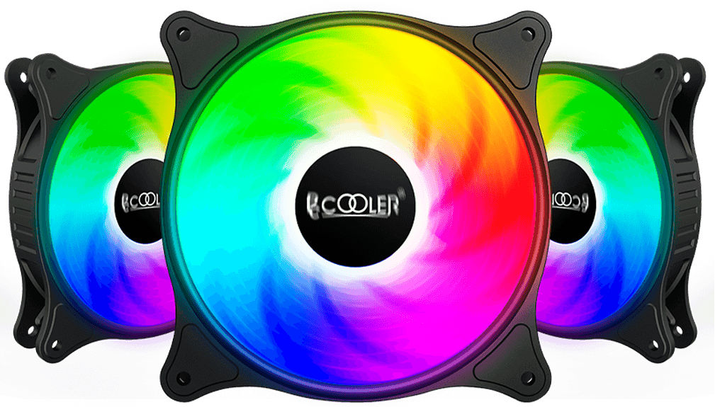 PCcooler FX 120 ARGB Black (3 шт.)