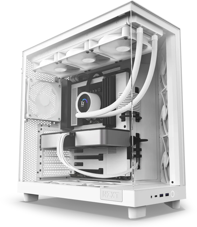 NZXT H6 Flow White