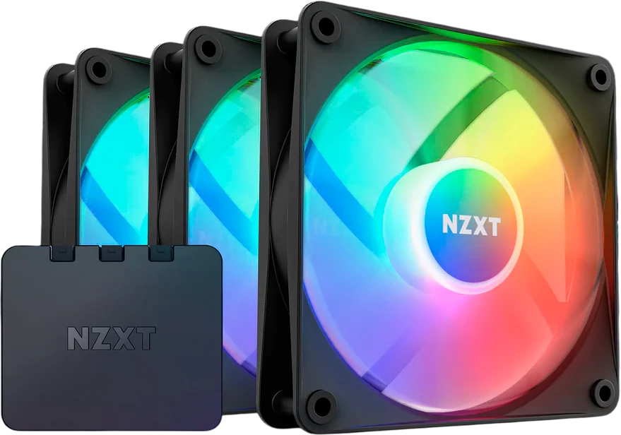 NZXT F120 RGB Core Black (3 шт.)