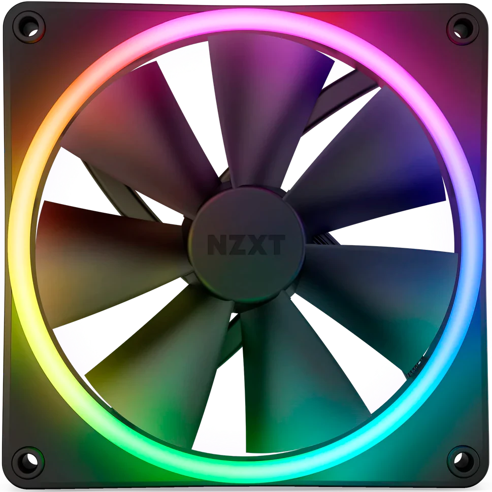 NZXT F140 RGB DUO Black
