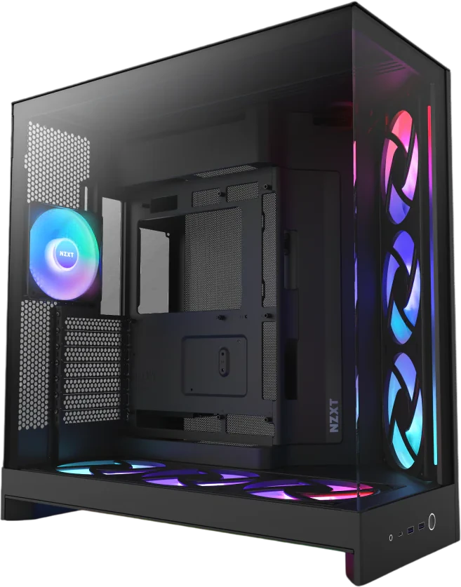 NZXT H9 Flow RGB+ Black