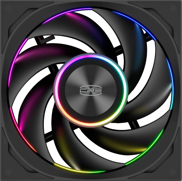 PCcooler F7 X120 ARGB Black