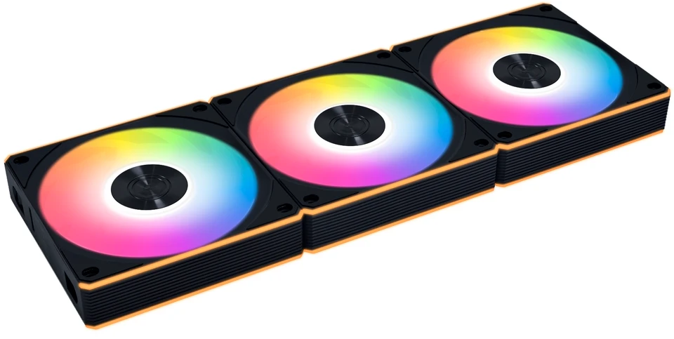 Lian Li UNI Fan CL Wireless 120 Reverse Blade Black (3 шт.)