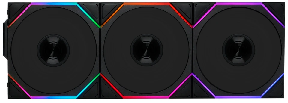 Lian Li UNI Fan TL Wireless ARGB 120 Reverse Black (3 шт.)