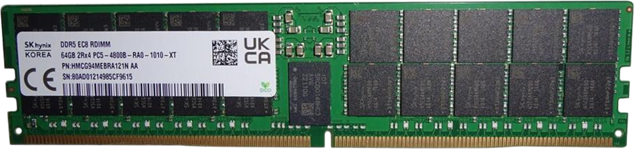 64Gb DDR5 4800MHz Hynix ECC Reg (HMCG94MEBRA121N)