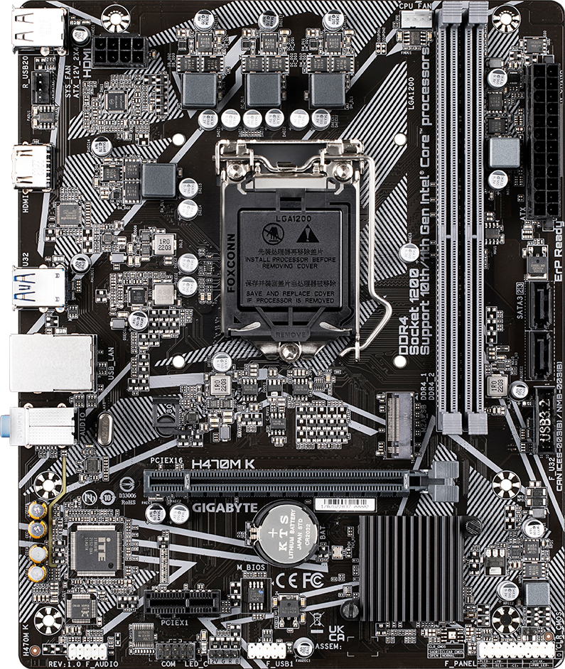 Gigabyte H470M K OEM