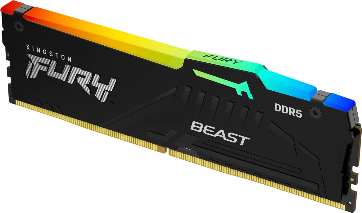 32Gb DDR5 6000MHz Kingston Fury Beast RGB (KF560C36BBE2A-32)