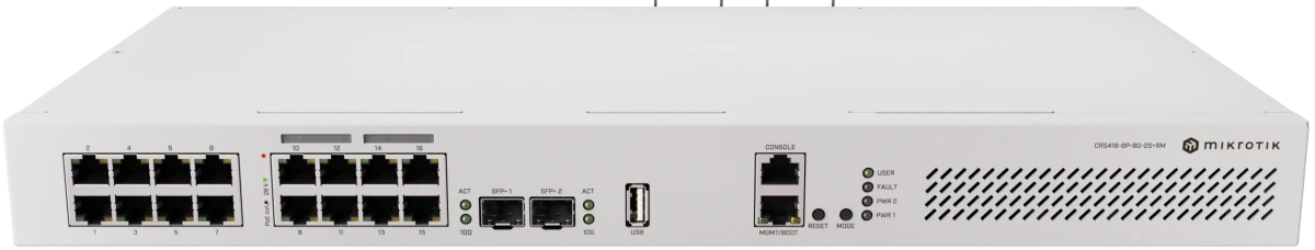MikroTik CRS418-8P-8G-2S+RM