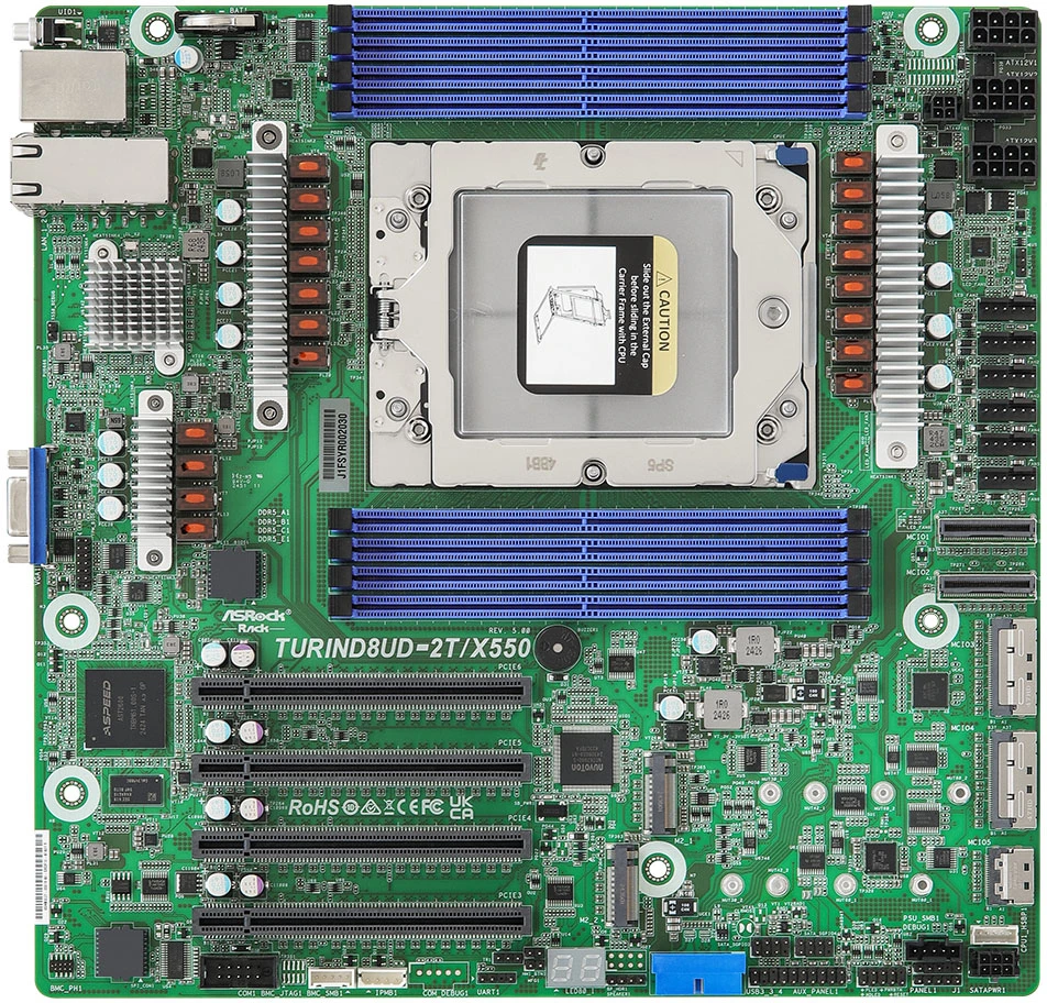ASRock TURIND8UD-2T/X550