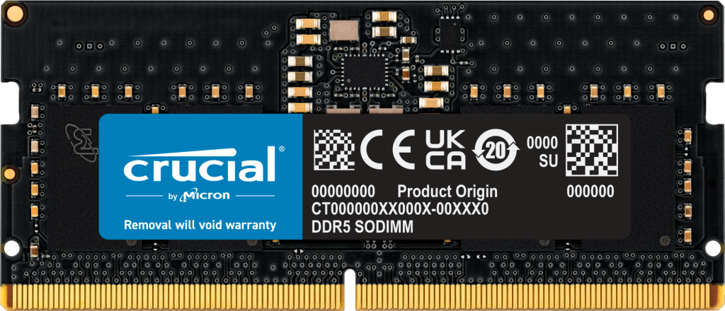8Gb DDR5 5600MHz Crucial SO-DIMM (CT8G56C46S5) OEM