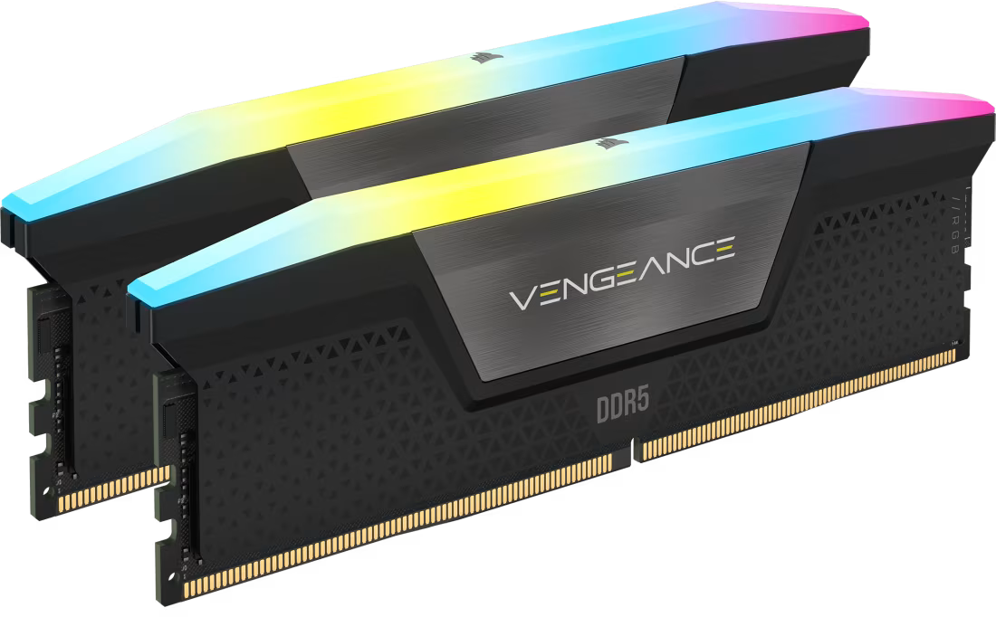 128Gb DDR5 6400MHz Corsair Vengeance RGB (CMH128GX5M2B6400C42) (2x64Gb KIT)