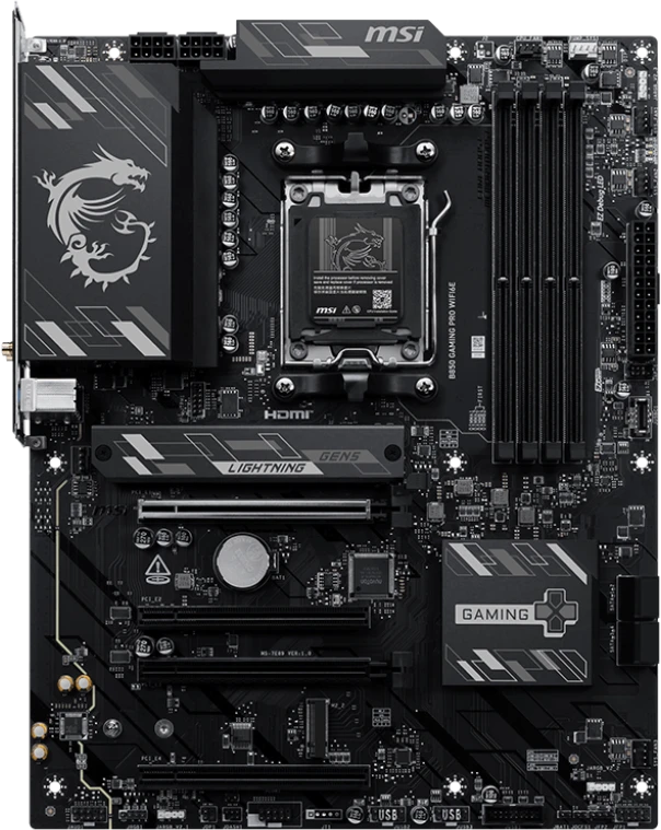 MSI B850 GAMING PRO WIFI6E