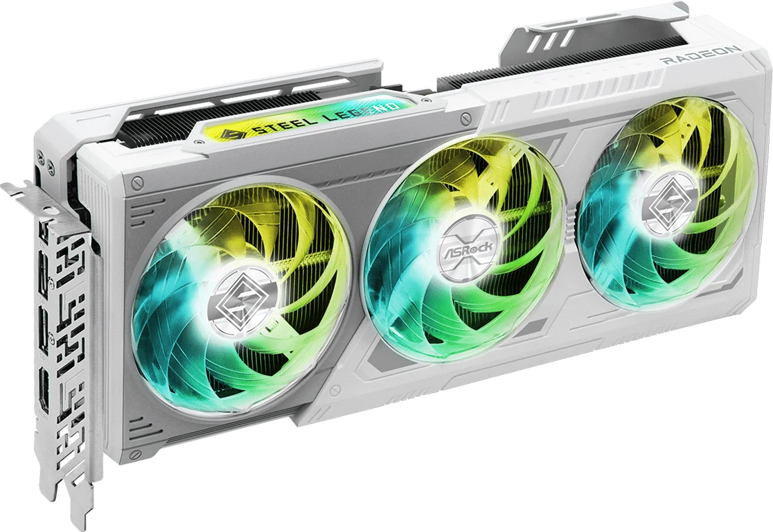 AMD Radeon RX 9070 ASRock Steel Legend OC 16Gb (RX9070 SL 16GO)