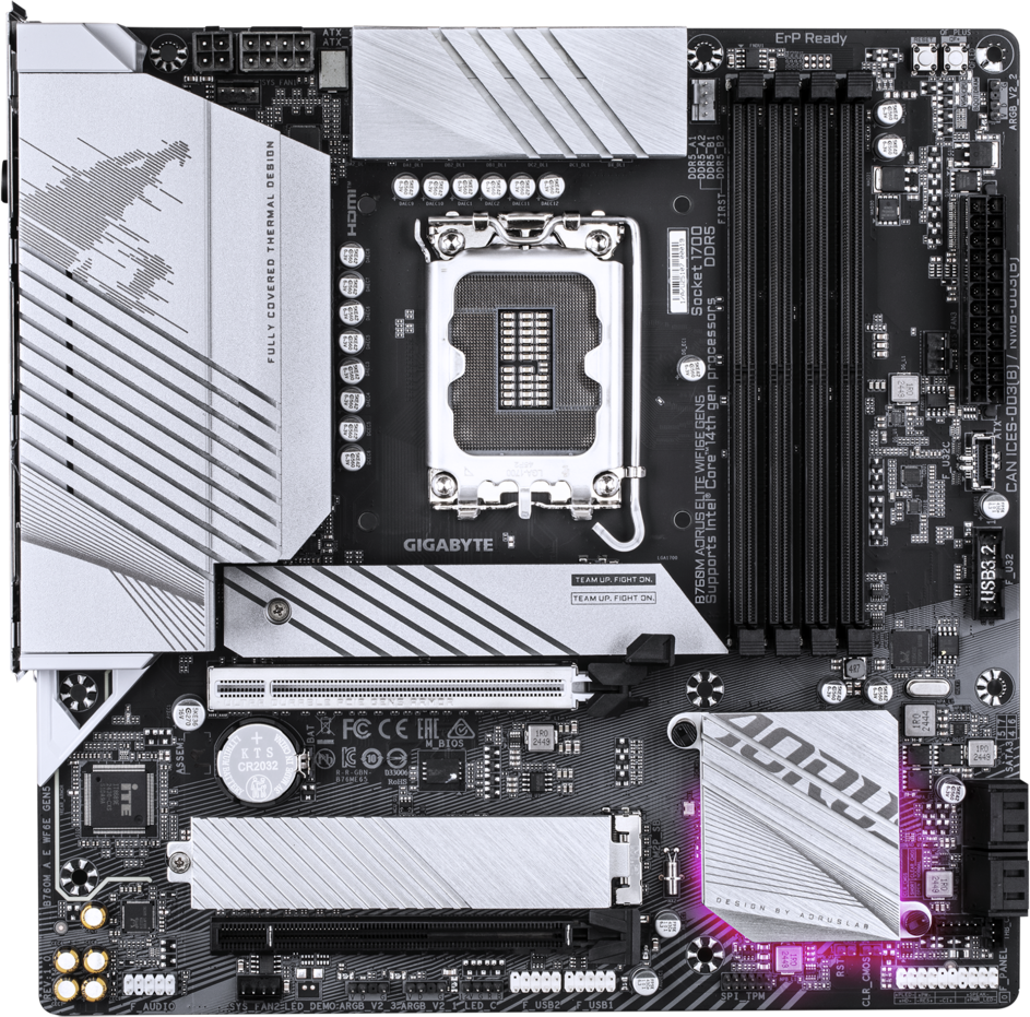 Gigabyte B760M AORUS ELITE WIFI6E GEN5