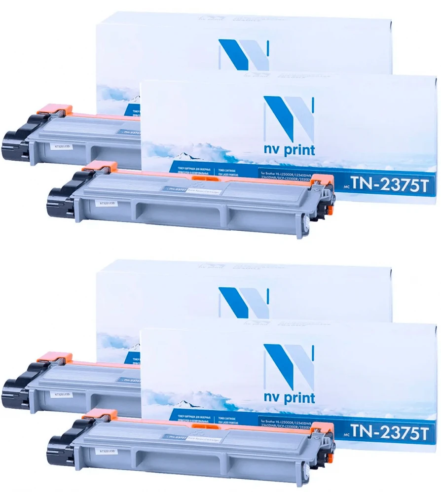 NV Print TN2375T-SET4 Black