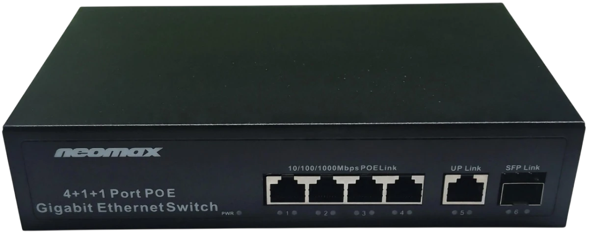 NEOMAX NMS-106PoE-1000-S
