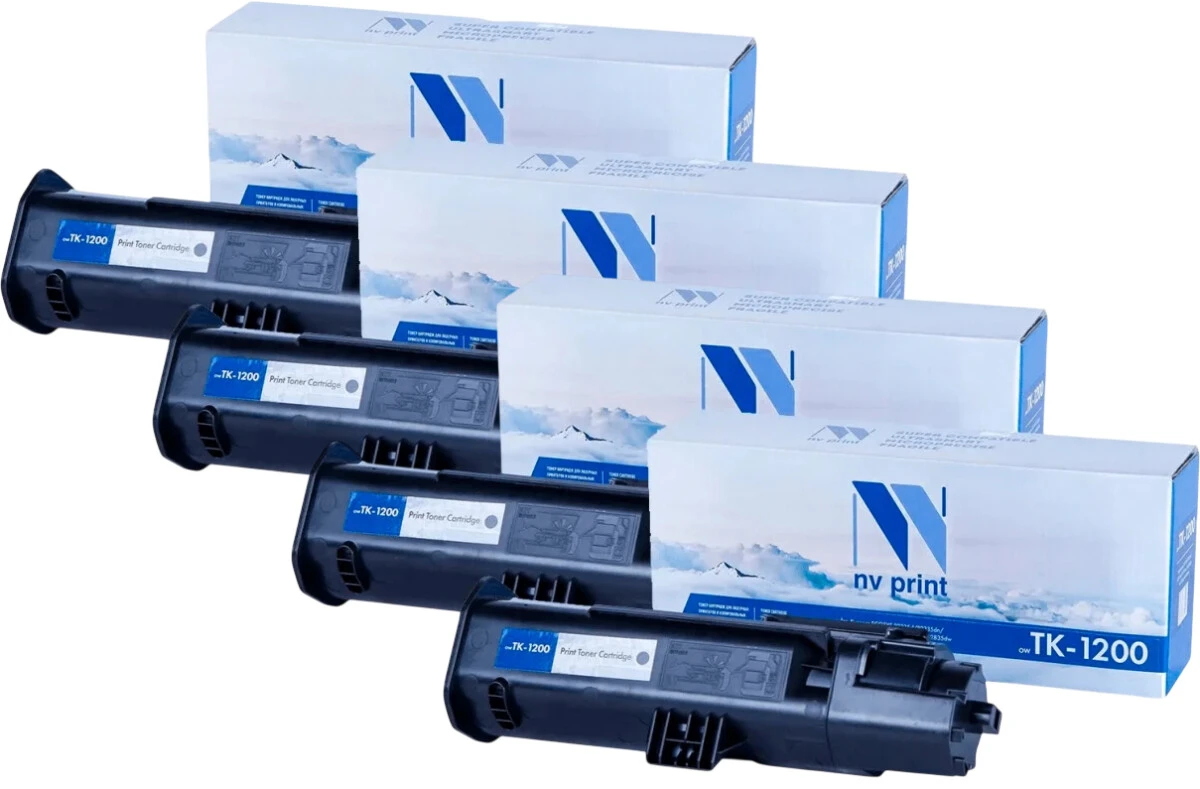 NV Print TK1200-SET4 Black
