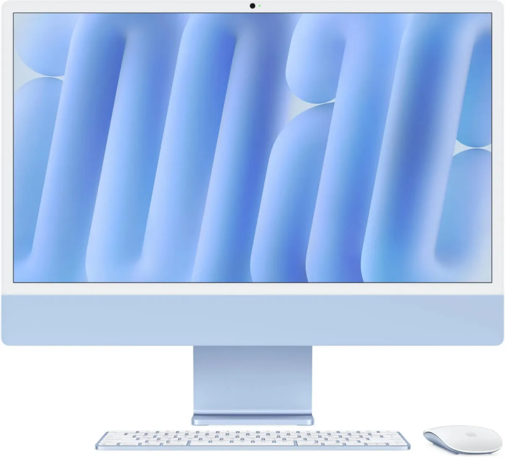 Apple iMac 24 Blue (M4, 2024, Two ports) (Z1E5000CT)